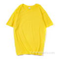 T-shirt maschile unisex semplice 100% di cotone oversize t-shirt